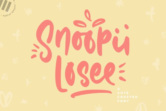 Snoopii Losee Font