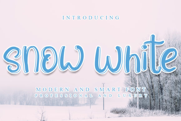 Snow White Font