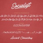 Socialist Font Poster 6