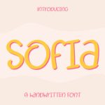 Sofia Font Poster 1