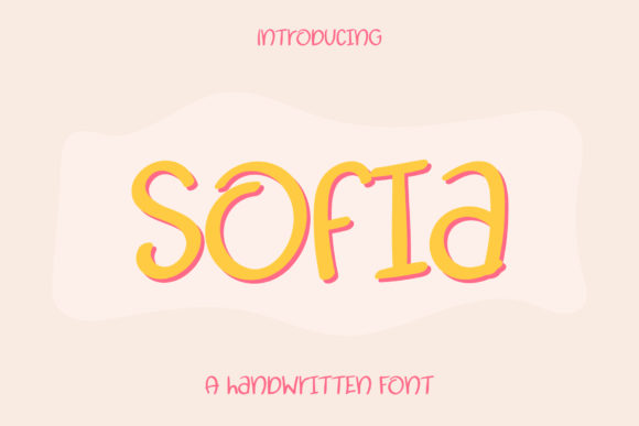 Sofia Font Poster 1