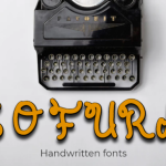 Sofura Font Poster 1