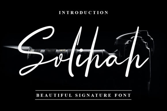 Solihah Font Poster 1