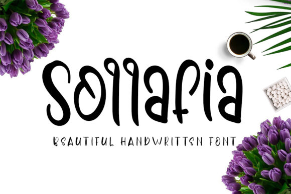 Sollafia Font Poster 1