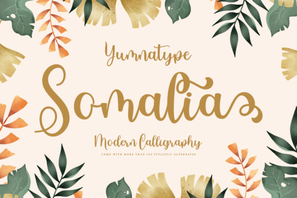 Somalia Font Poster 1