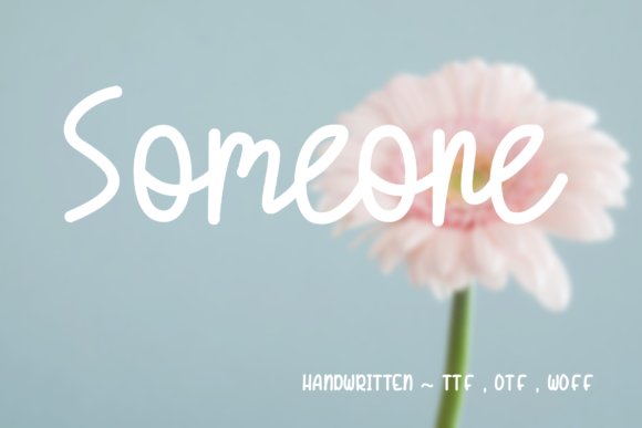 Someone Font Poster 1