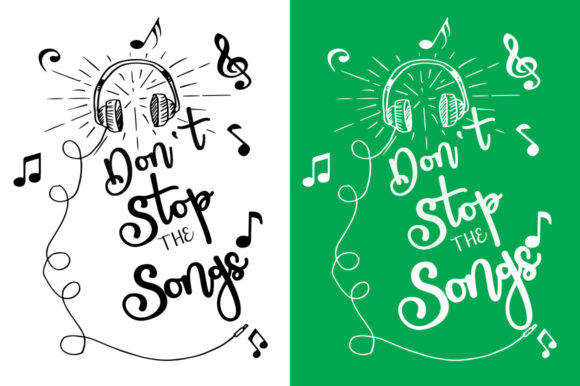 Songs Style Font Poster 4