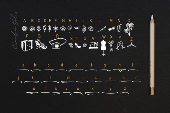 Sophia Bella Font Poster 12