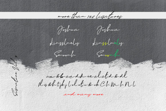 Sophia Bella Font Poster 3