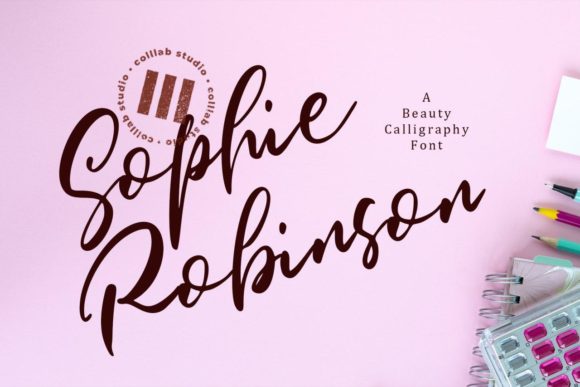 Sophie Robinson Font Poster 1