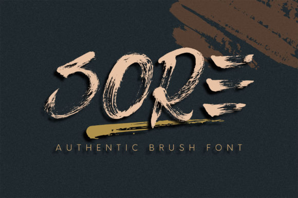 Sore Font Poster 13