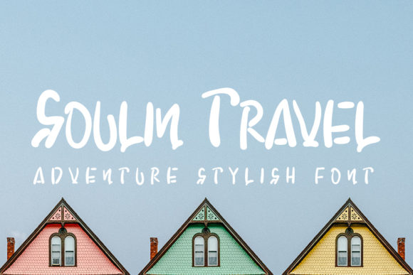 Soulin Travel Font Poster 1