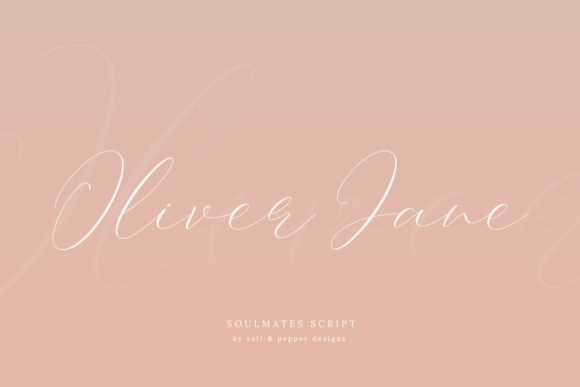 Soulmates Font Poster 9