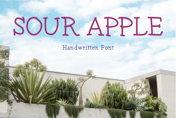 Sour Apple Font Poster 1