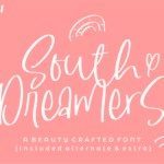 South Dreamers Font Poster 1