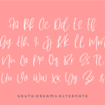 South Dreamers Font Poster 4