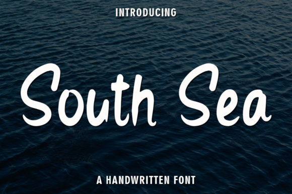 South Sea Font Poster 1