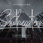 Southeastern Font Poster 1