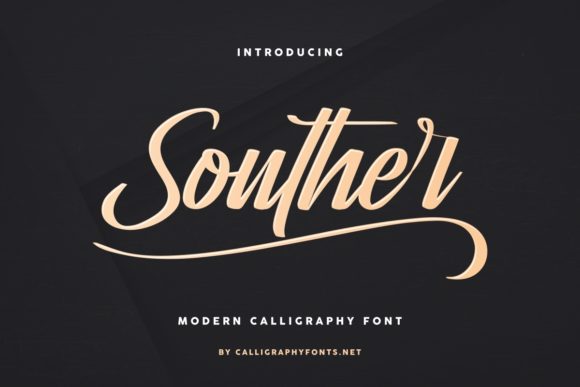 Souther Font Poster 1