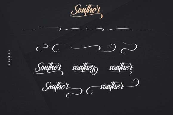 Souther Font Poster 9