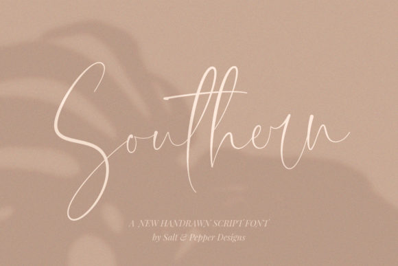 Southern Font Poster 1