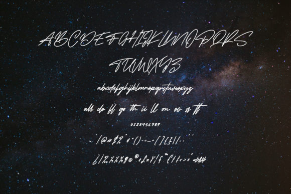 Space Troops Font Poster 6
