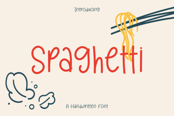 Spaghetti Font