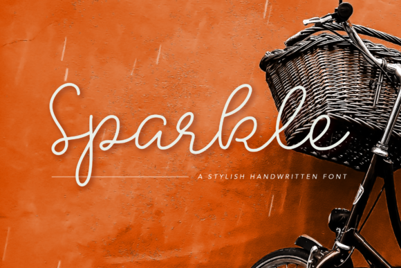 Sparkle Font Poster 1