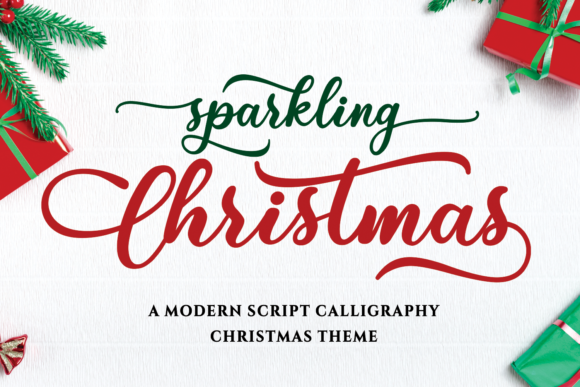 Sparkling Christmas Font