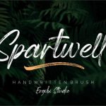Spartwell Font Poster 1