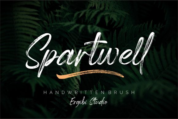 Spartwell Font Poster 1