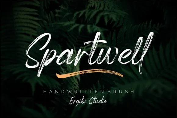 Spartwell Font Spartwell Font Poster 1