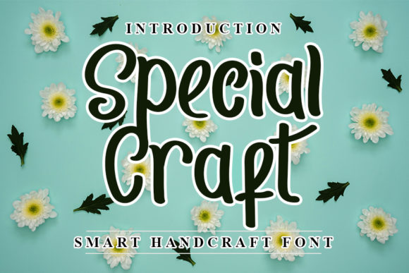 Special Craft Font Poster 1