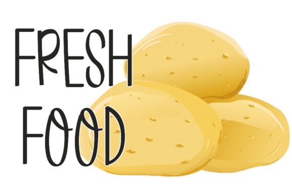Spicy Snack Font Poster 4