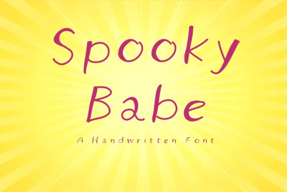 Spooky Babe Font