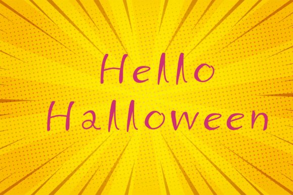 Spooky Babe Font Poster 2
