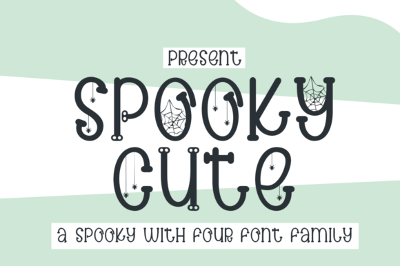 Spooky Cute Font Poster 1