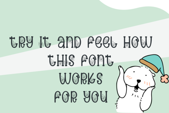 Spooky Cute Font Poster 2