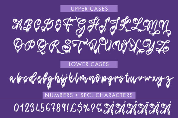 Spooky Halloween Title Font Poster 2
