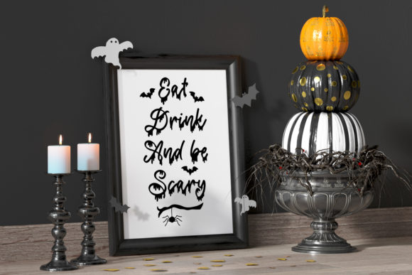 Spooky Halloween Title Font Poster 5