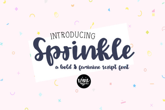 Sprinkle Font Poster 1