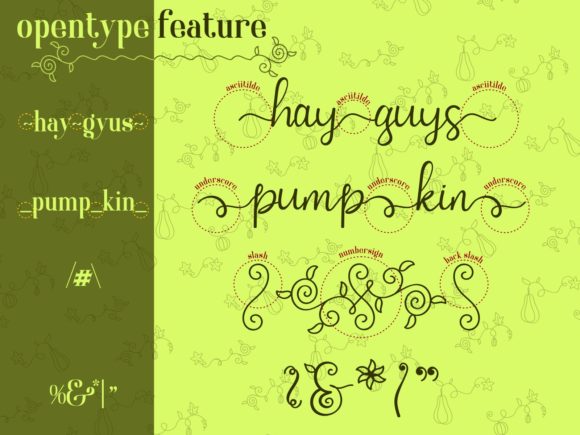 Squash Spread Font Poster 6