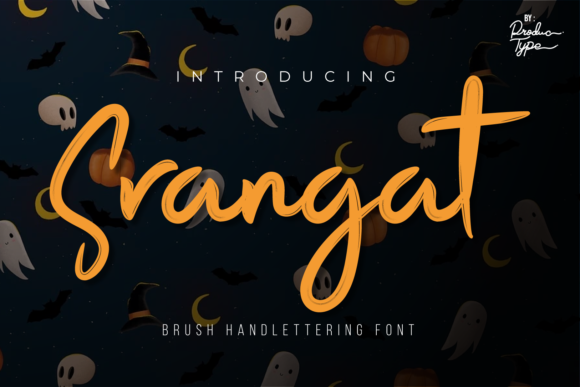 Srangat Font Poster 1