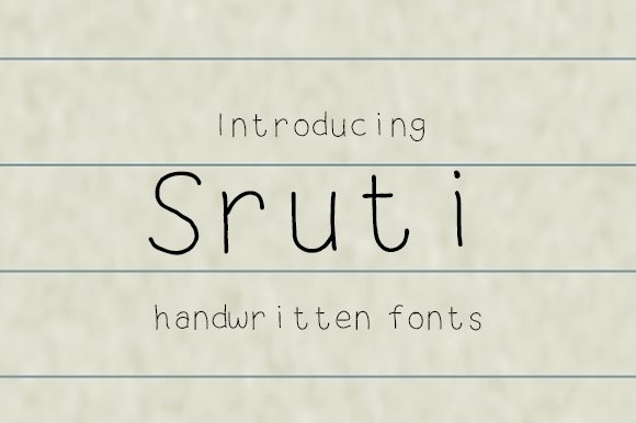 Sruti Font