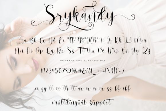 Srykandi Font Poster 8