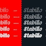 Stabillo Font Poster 3