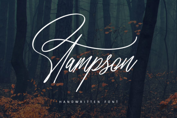 Stampson Font Poster 1