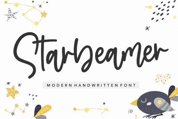 Starbeamer Font Poster 1