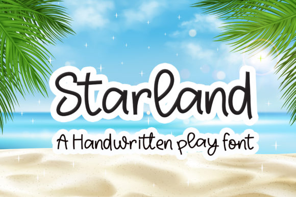 Starland Font Poster 1