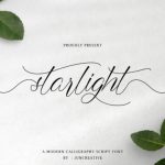 Starlight Font Poster 1